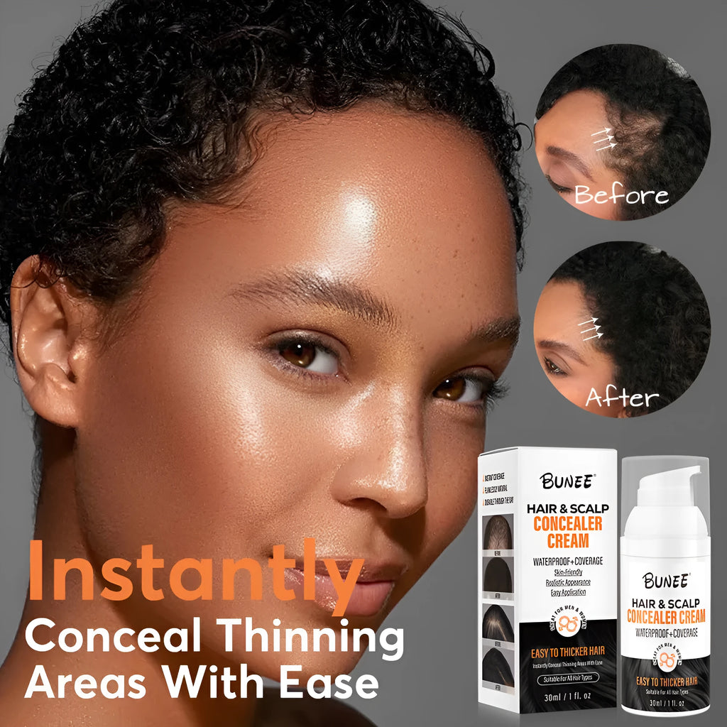 30ml tube of scalp concealer pomade for covering thinning hair and root areas