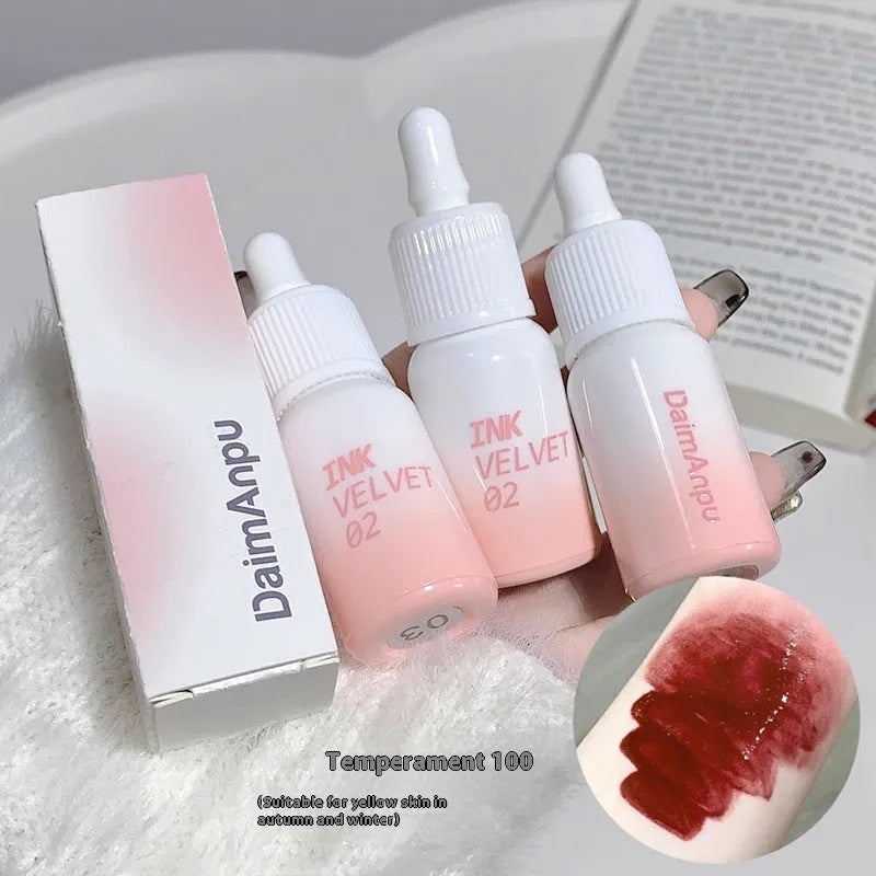 Mirror Lip Lacquer stick in 3.5g size showing shade options from the Milk Huhoo series.