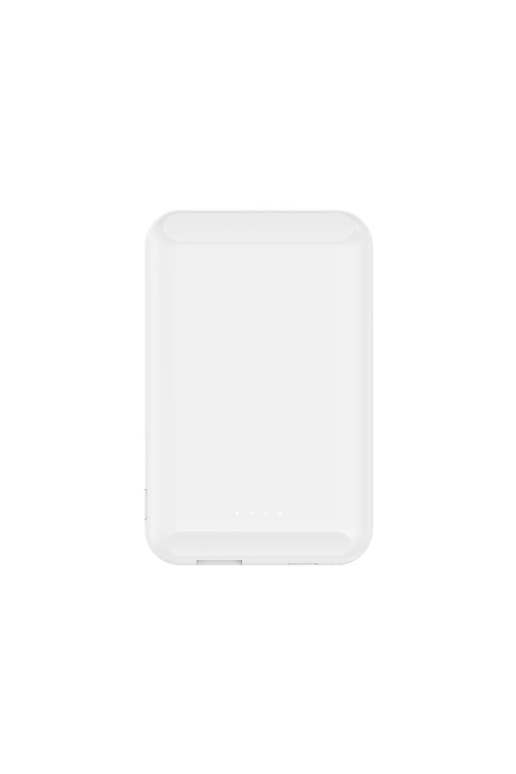Son magnetic wireless power bank in various colours showing compact size of 85x55x12.5mm