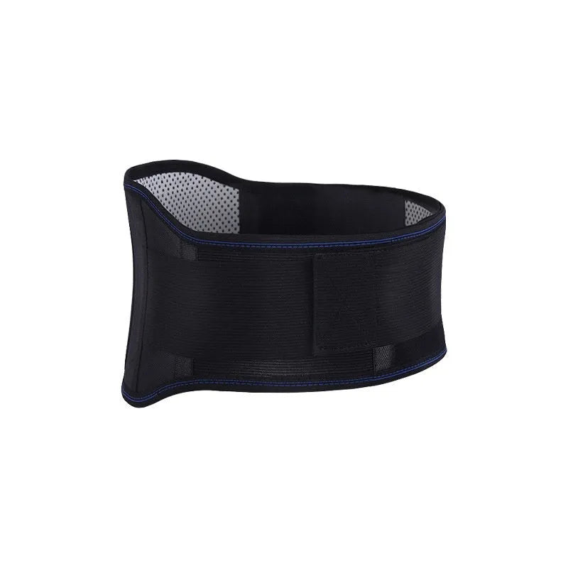 Waist supporter magnet steel plate lumbar belt in use during exercise, sizes M L XL