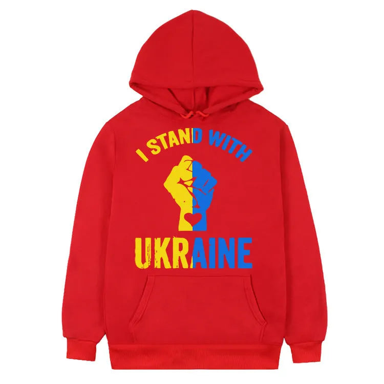 Unisex printed short sleeve polyester hoodie in Black Grey Red White sizes XS to 3XL