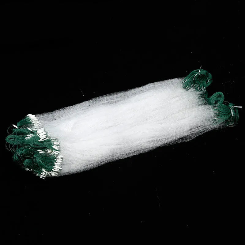 Single layer sticky net fishing net nylon thread 80cm high 15 metres long one finger mesh