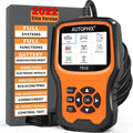 Autophix 7910 BMW diagnostic scanner with display screen and OBD2 connection cable