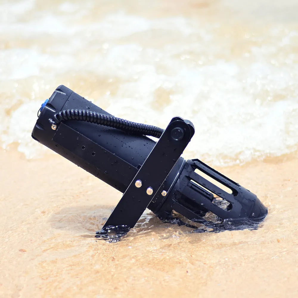 Outdoor snorkeling scuba submersible motor for paddle board propulsion universal size