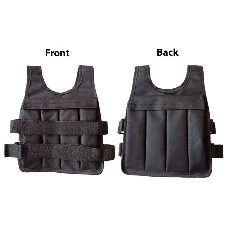 Children's adjustable thin voile sand vest with weight filling, available in sizes from 80-160cm height
