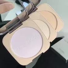 15g pressed powder compact for oil control and brightening, shown in natural colour shade.