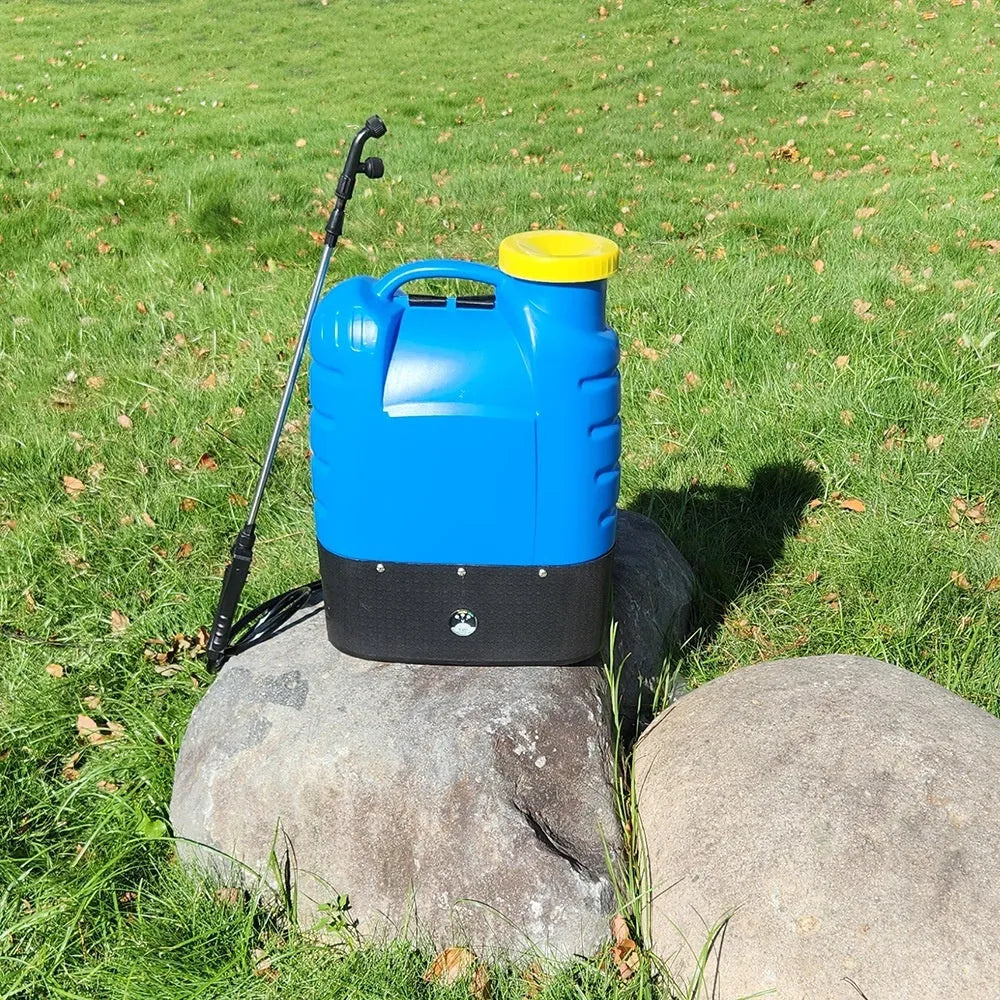 Backpack electric speed control high pressure sprayer for tea tree, vegetable, lawn and fruit tree plant protection