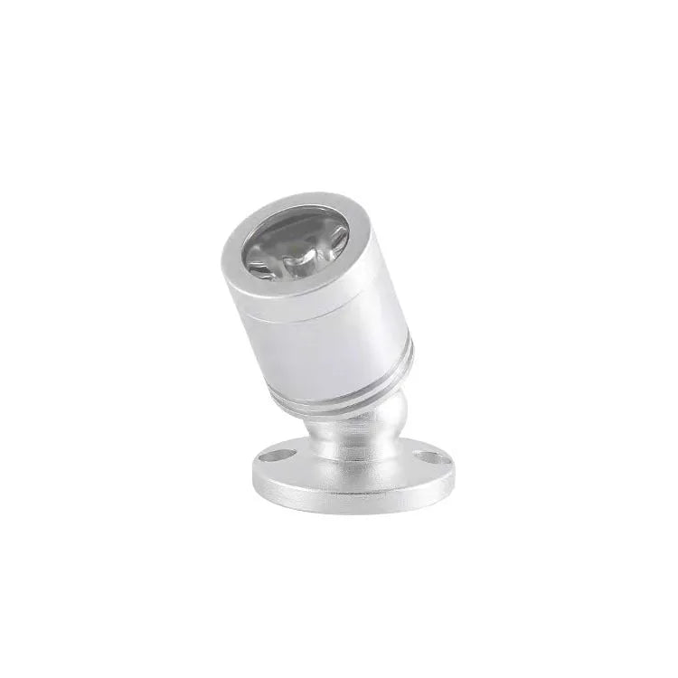 Mini Jewelly surface mounted spotlight with aluminium shell, available in 1W or 3W black or silver, 220V display light