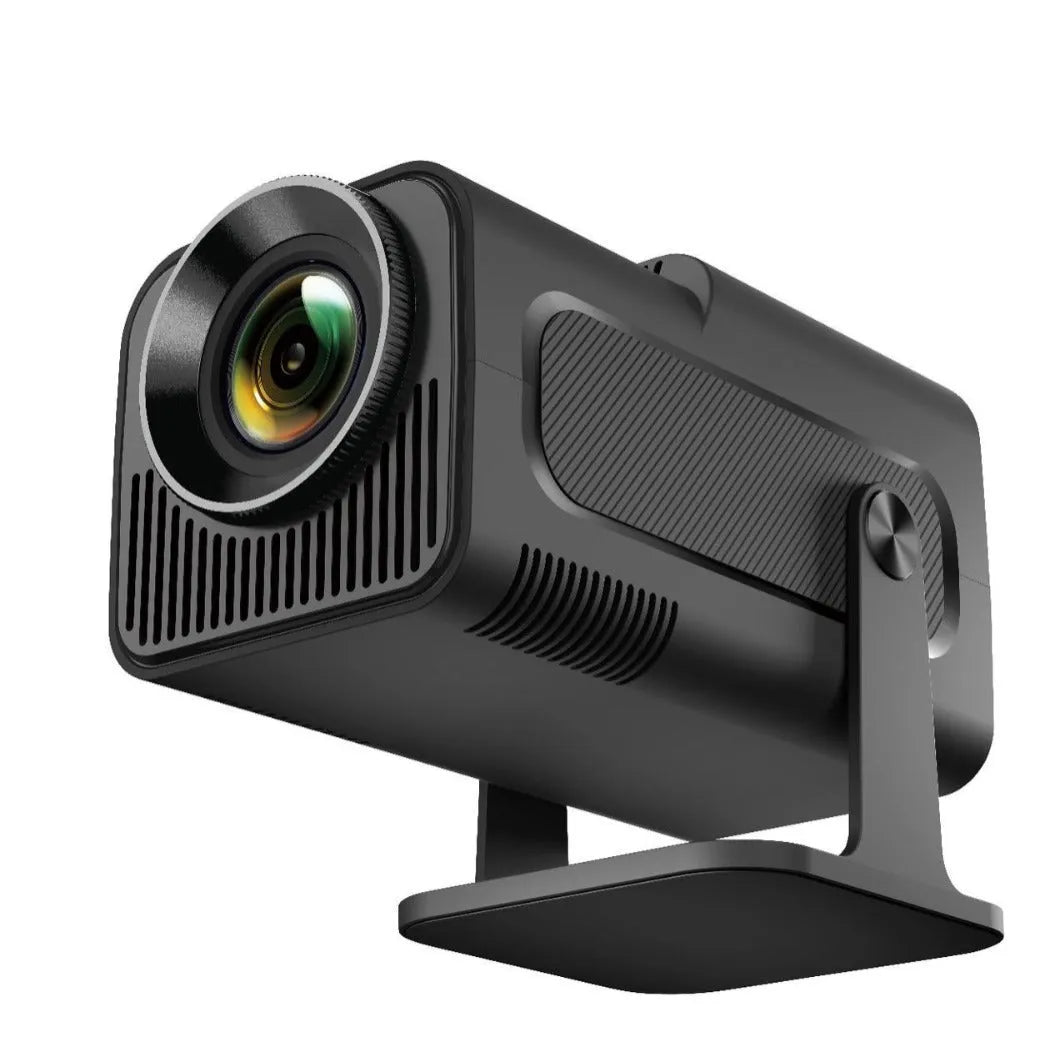 HY320 Android small HD smart projector 1080p with PTZ bracket and remote control