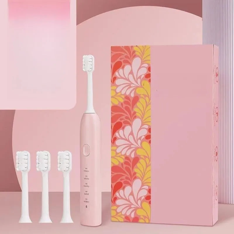 Small yellow duck rechargeable electric toothbrush with soft bristles