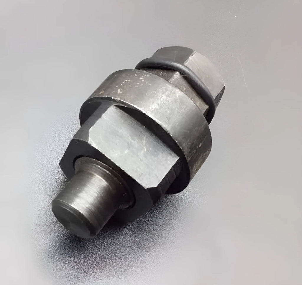 Aodi T40058 crankshaft rotating sleeve and timing tool adapter for engine service.