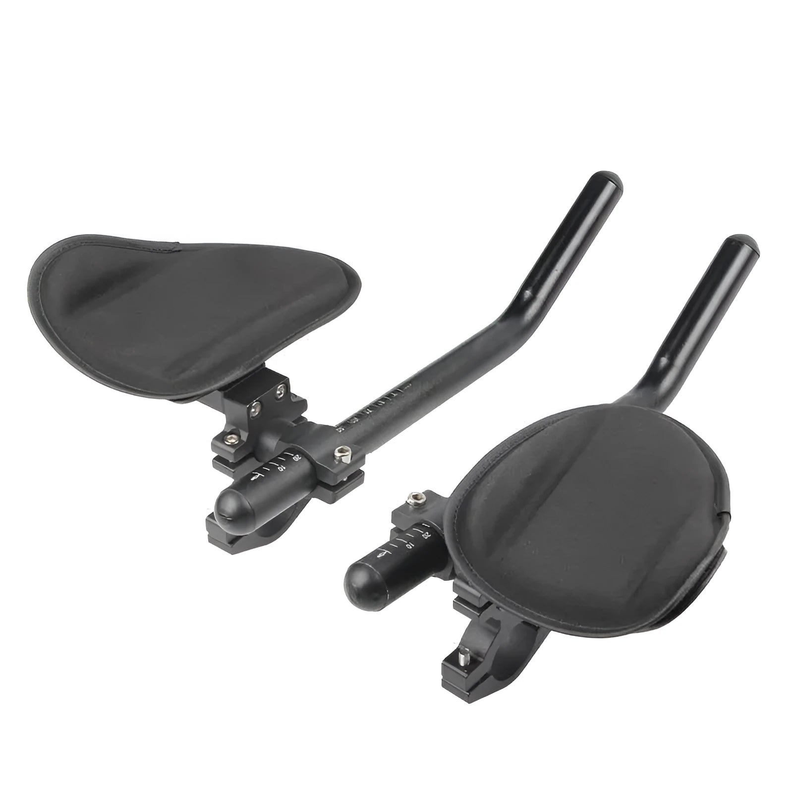 Long distance aluminium alloy handlebars for road bicycle with round handle installation