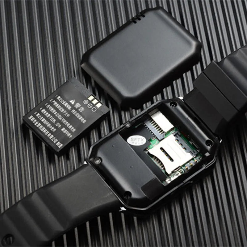 A smart watch with a circular 1.44-inch touch screen on an adjustable wrist strap.