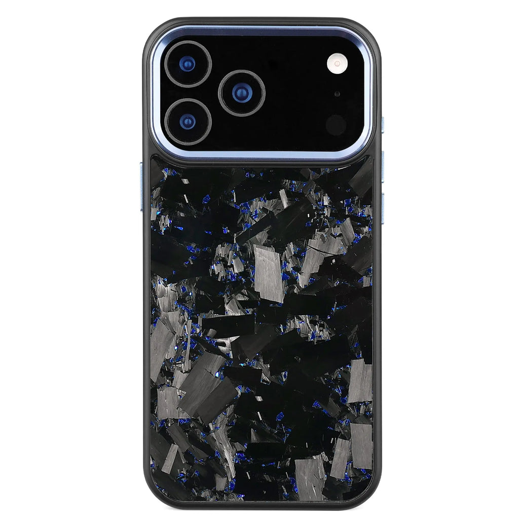 Large pattern phone case for iPhone 17, available in black, with cutouts for camera and ports