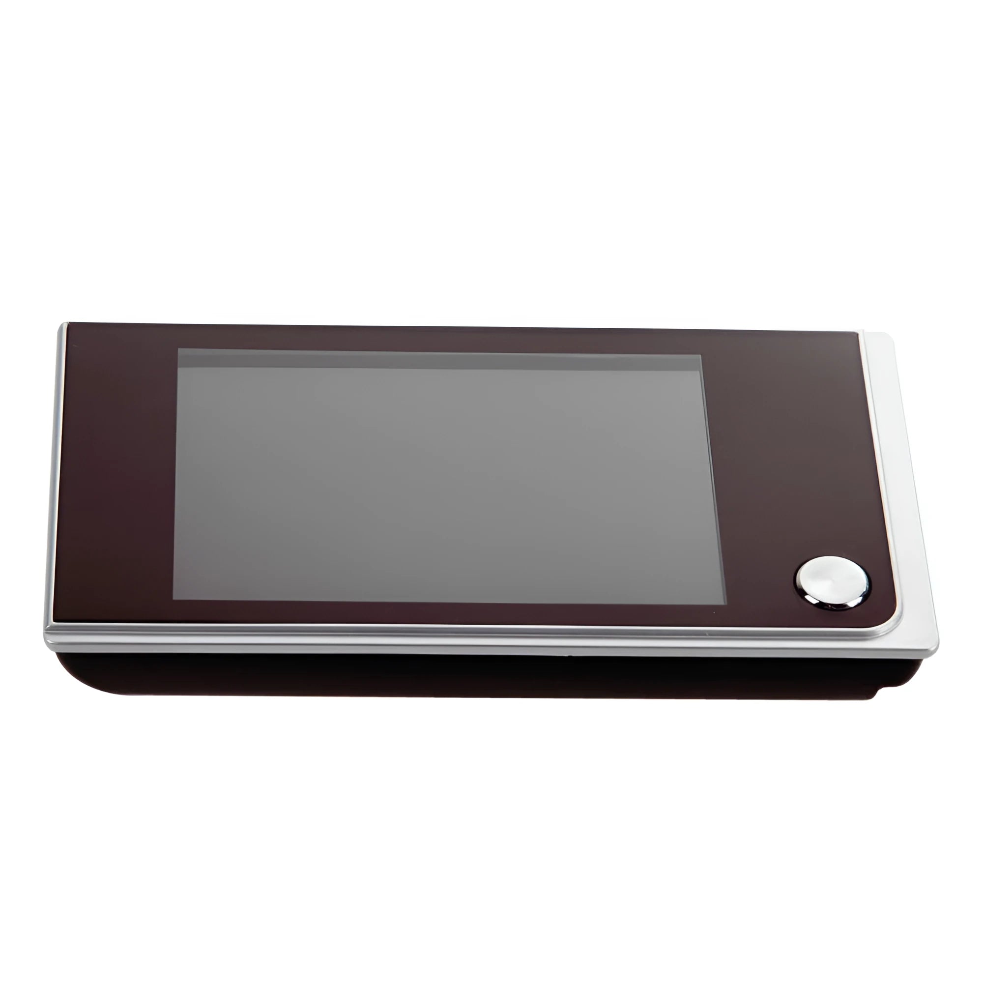 Black 3.5 inch video digital door camera with 120 degree angle peephole viewer