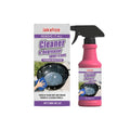 120ml bottle of barbecue grill cleaner spray with plant-based formula for grease removal.