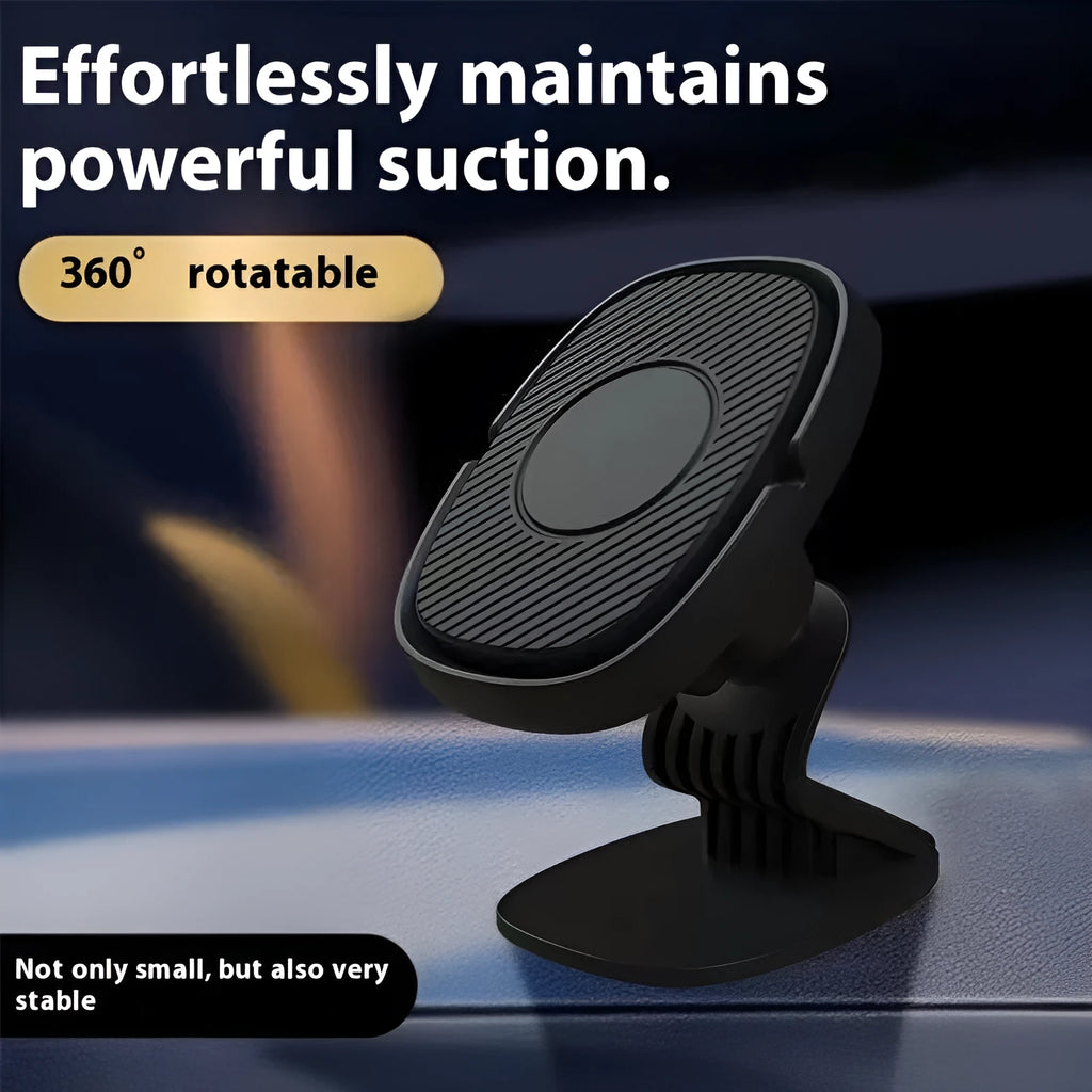 Strong magnetic suction car navigation holder black for mobile phone universal mounting on dashboard