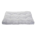 Washable plush dog bed mat in rose velvet, anti-slip bottom, suitable for medium to large dogs