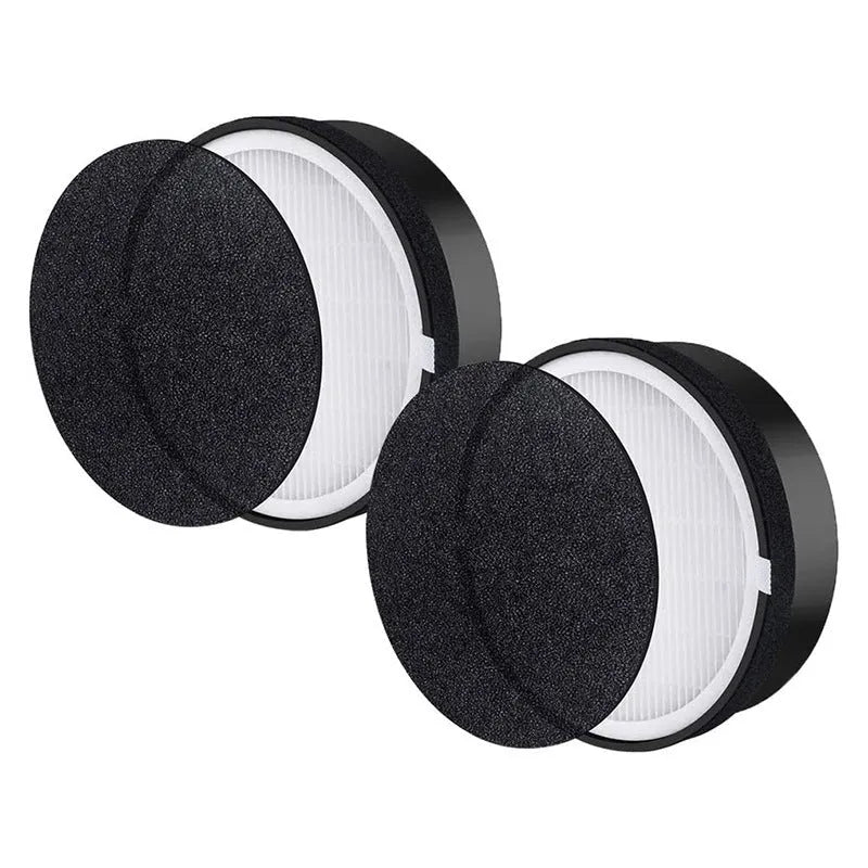 Levoit LV-H132 compatible air purifier replacement filter measuring 19x19x6.3cm with filter screen and cotton