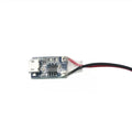 Aviation model LED navigation light unit with shell probe mount and multiple colour LEDs on a PCB board.