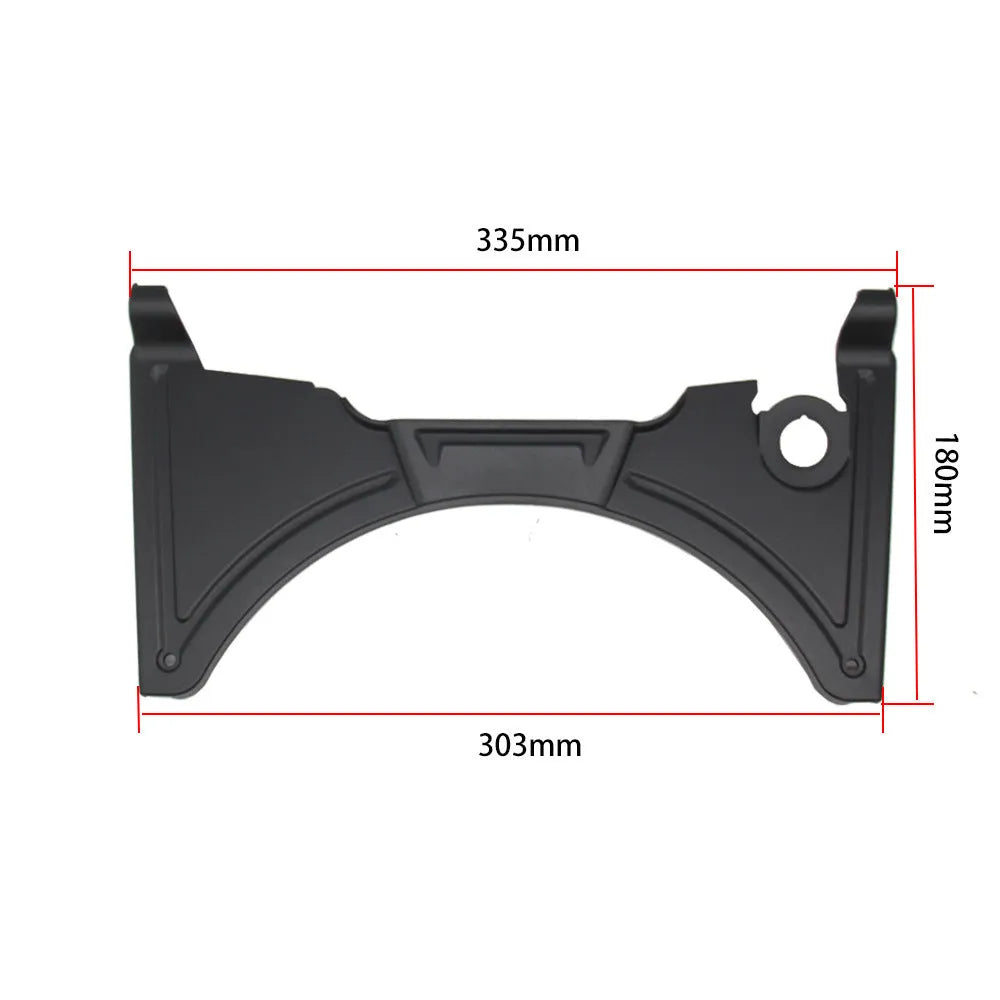 Black motorcycle cockpit fairing bodywork for BMW R1250GS modification