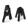 Black four-in-one charger holder for Switch, attached to handle ends with Type-C interface.