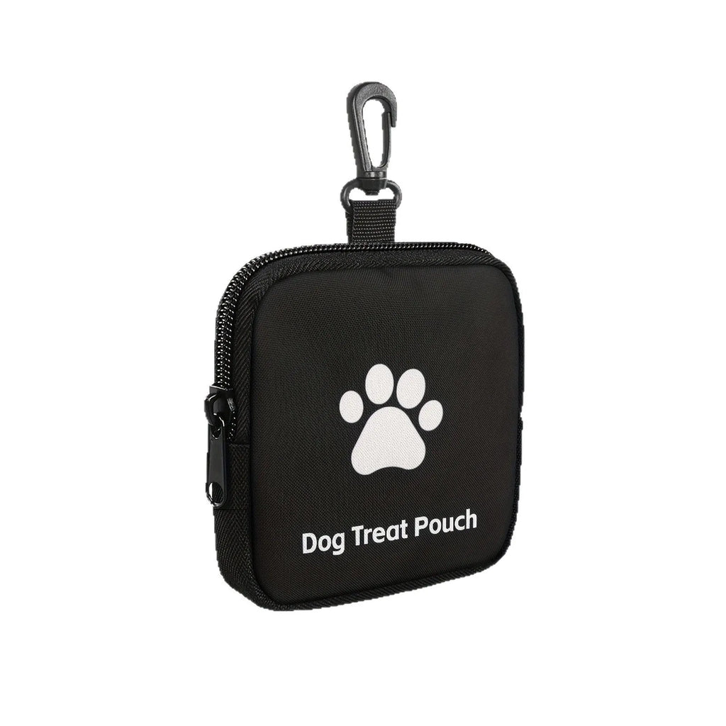 Polyester portable pet snack pack with zipper closure in Oxford material, available in four colours