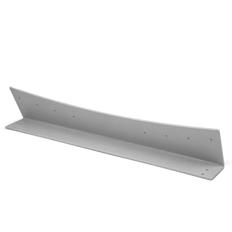 Golf putter trajectory balance simulator with adjustable PVC push rod on a flat surface