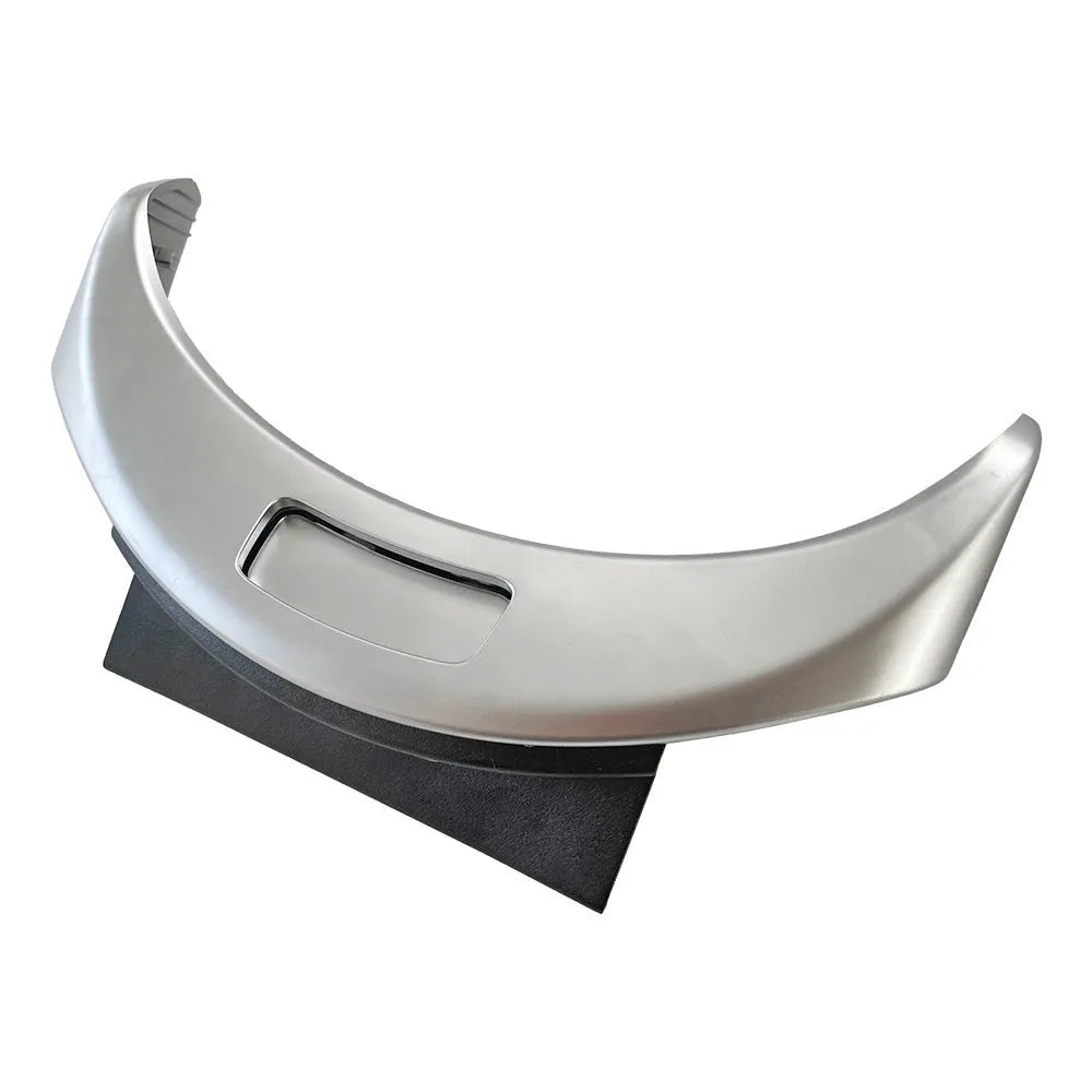 Silver electroplated armrest panel for Mercedes-Benz C/GLC center console