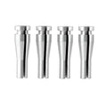 Silver aluminium car lock cable repair kit for Ford F150 F250 F350 rear cab latch with 4 components