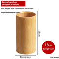 Portable wild bamboo chopsticks holder with natural bamboo construction and multiple size options
