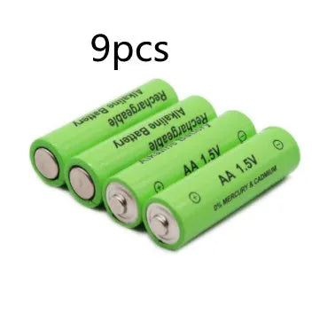High capacity 3000mAh rechargeable AA alkaline battery pack