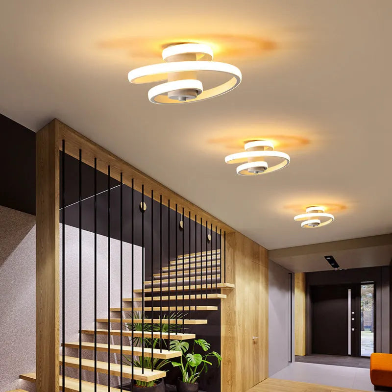 Creative butterfly shape LED corridor ceiling light with silicone shade