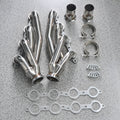 Silver 304 stainless steel exhaust manifold set for Chevrolet LS1 LS2 LS3 LS6 engines