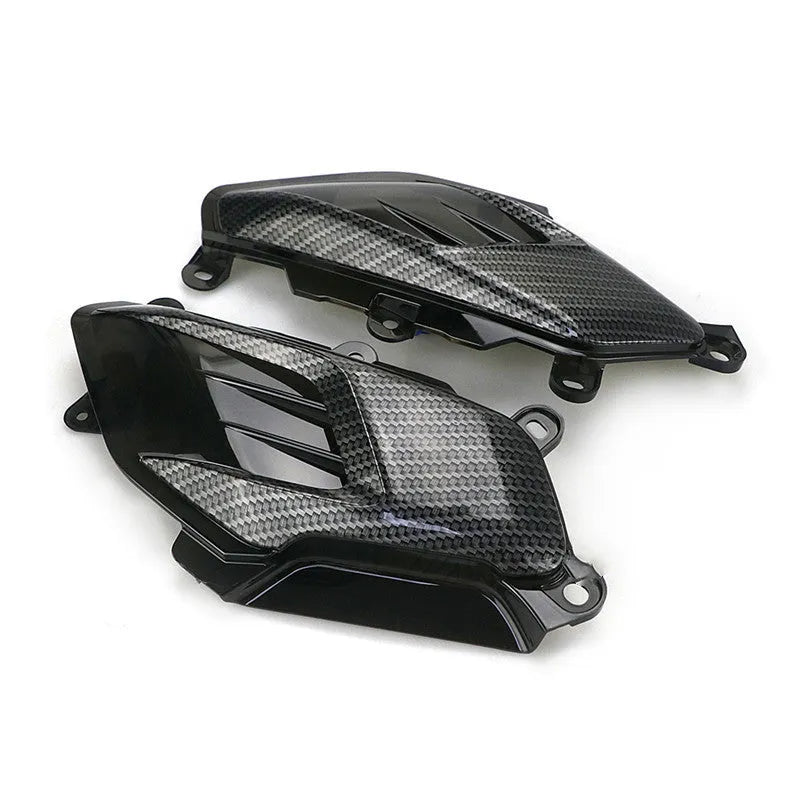 Pair of carbon fibre style LED side lamps for YAMAHA NMAX155 and NMAX125 scooters