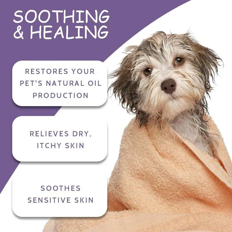 100g pet shower gel bottle with deodorant and sterilisation formula for dogs and cats