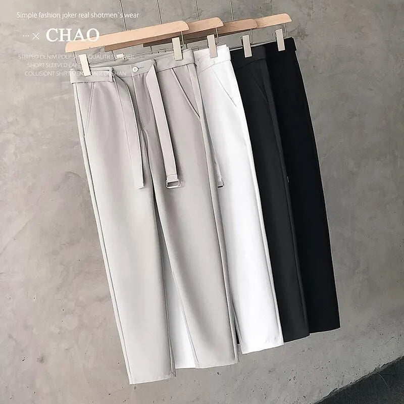 Boys slim straight tapered trousers in wool fabric available in multiple colours and sizes