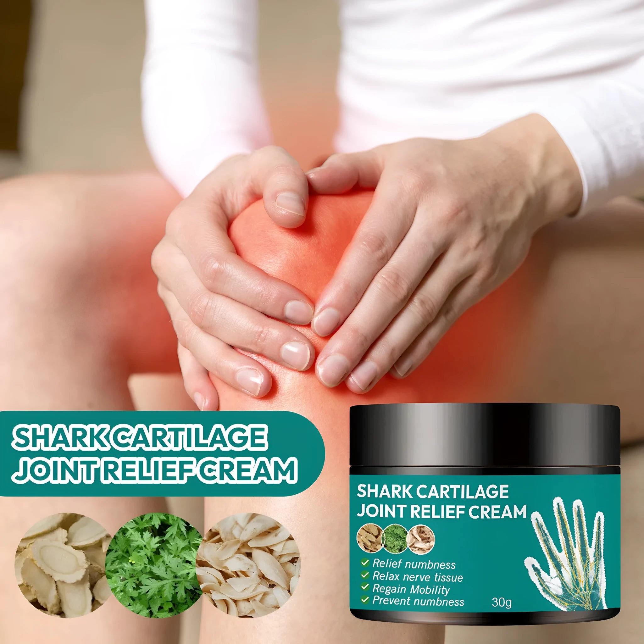 30g tube of Joint Neck Cream for moisturising neck and knee relief