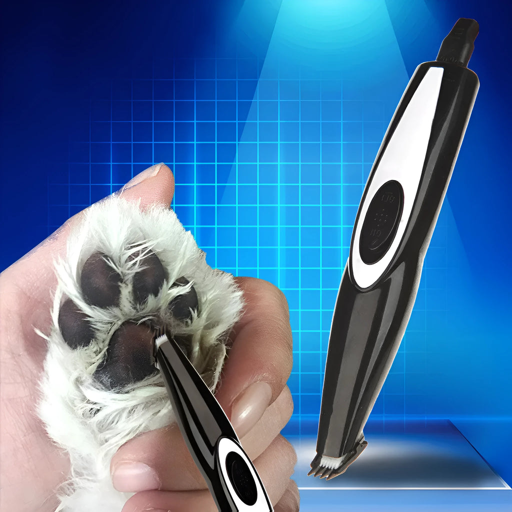 Pet shaving clippers ceramic blade 16cm cordless dog hair trimmer pink