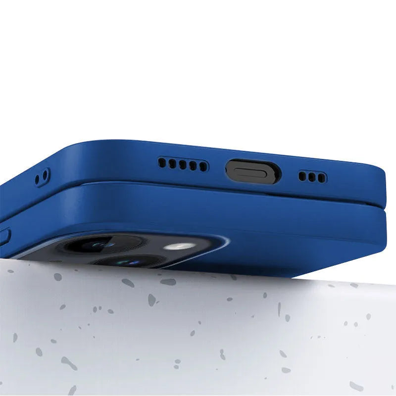 Rubik's Cube liquid silicone phone case in solid colour with texture pattern