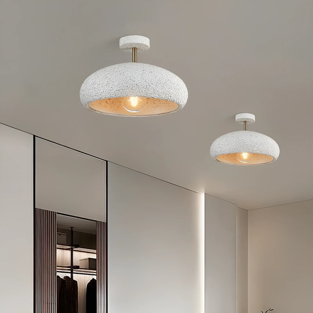 Modern mute style Nordic minimalism creative balcony light in plastic with 35C diameter
