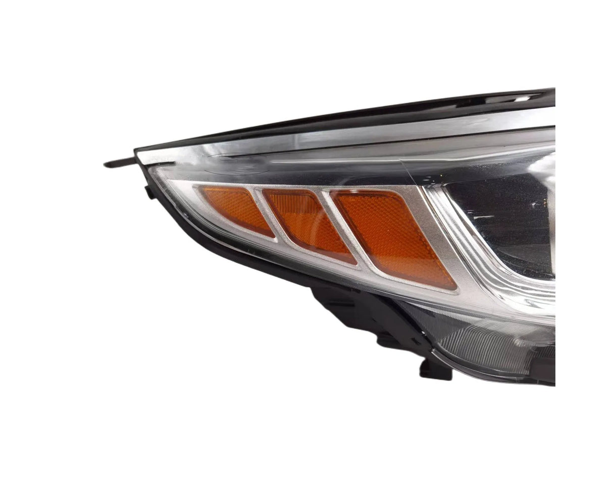 K5 16 headlight lamp shade in transparent PC with PC and PP materials, 12V 55W, single unit