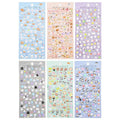 Cartoon animal foam bubble dstereo sticker on phone case with raised 3D effect