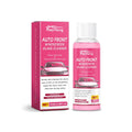 Auto front windscreen glass cleaner in 100ml spray bottle with cleaning agent label