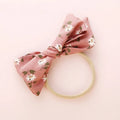 Children's knotted bow hair ring in cloth material, bow shape, princess series style