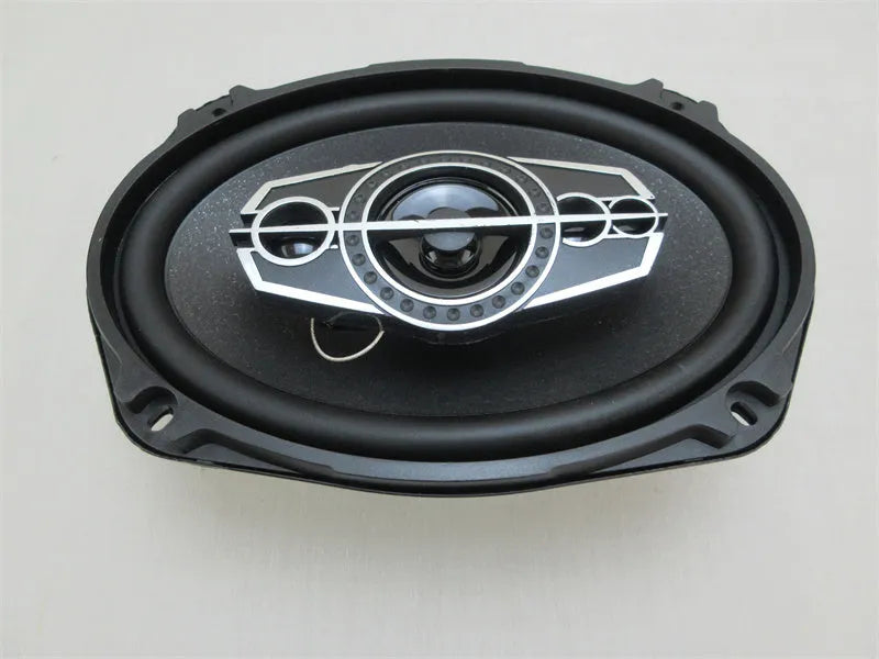 TS-A6995S 6x9 coaxial car speaker with rubber surround and iron basin rack for audio modification