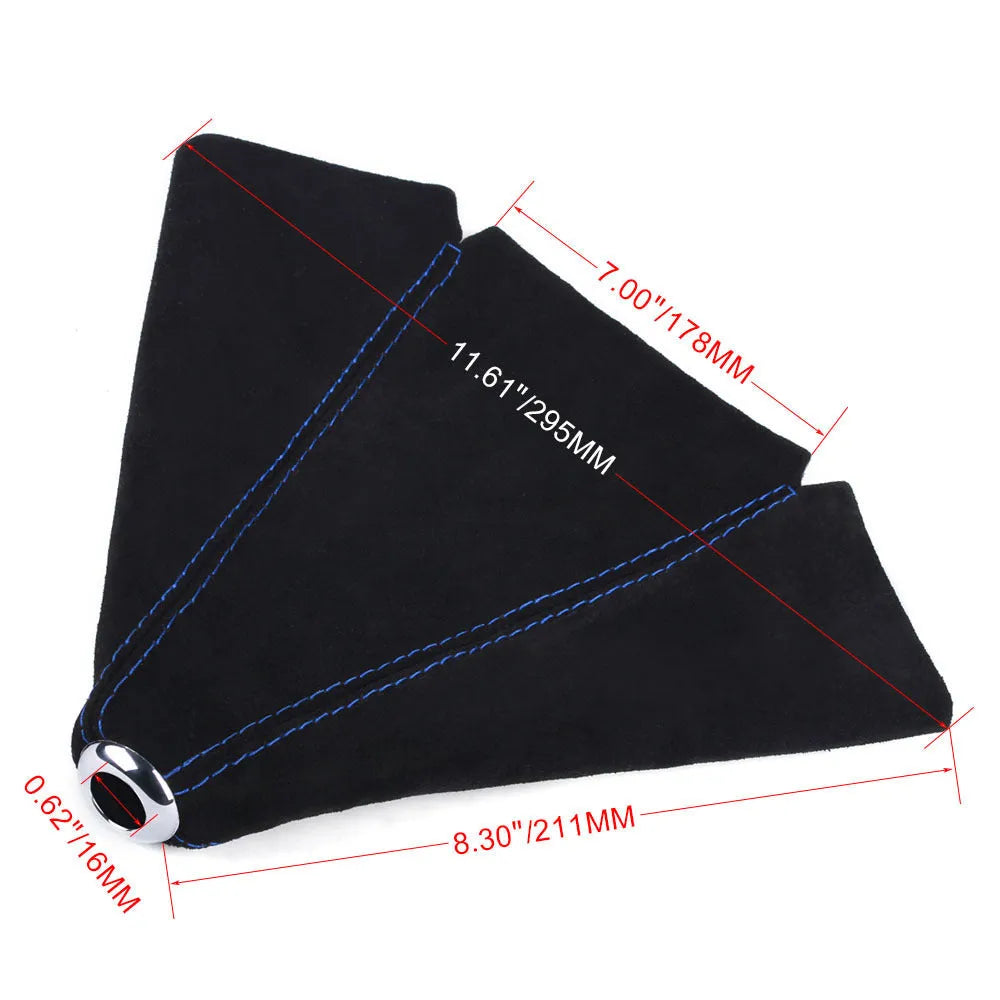 Car gear head dust cover in Black Line for manual transmission stick shift lever dirt-proof protection