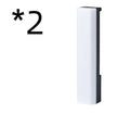 3D RGB music voice-activated rhythm ambiance lamp in black or white with colourful lighting