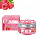 Amatoni Lip Scrub cream in 30g container with coconut raspberry vanilla watermelon flavour options