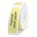 Thermal label paper roll for Jingchen D11 and D110 printers, 12mm width, three proof coating, multiple colour options